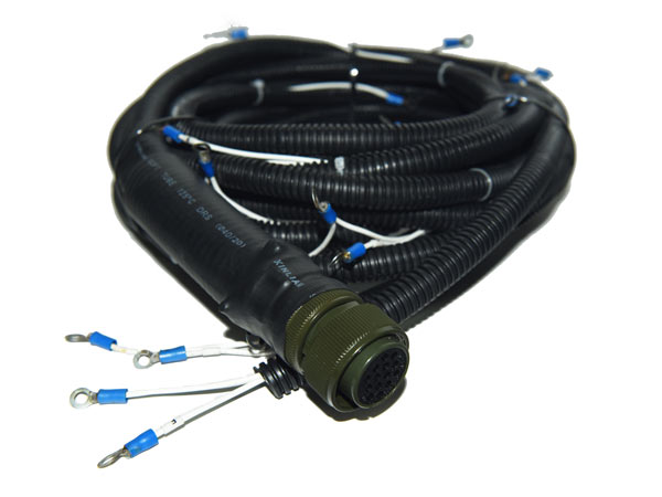 Terminal type low voltage wire harness