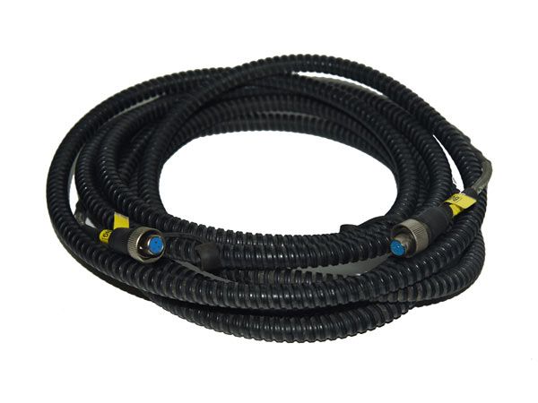 Wire harness for speed sensors-with aluminum-plastic pipe