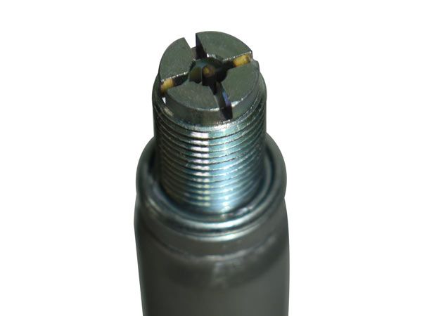 Iridium alloy electrode tips